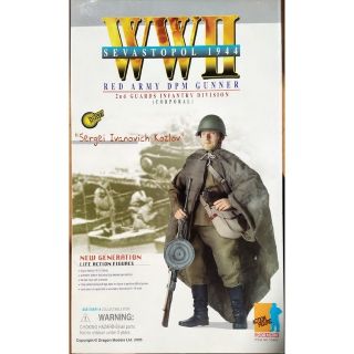 ドラゴン(DRAGON)の新品未開封ドラゴン1/6フィギアWWⅡソ連軍1944赤軍マシンガンナー(ミリタリー)