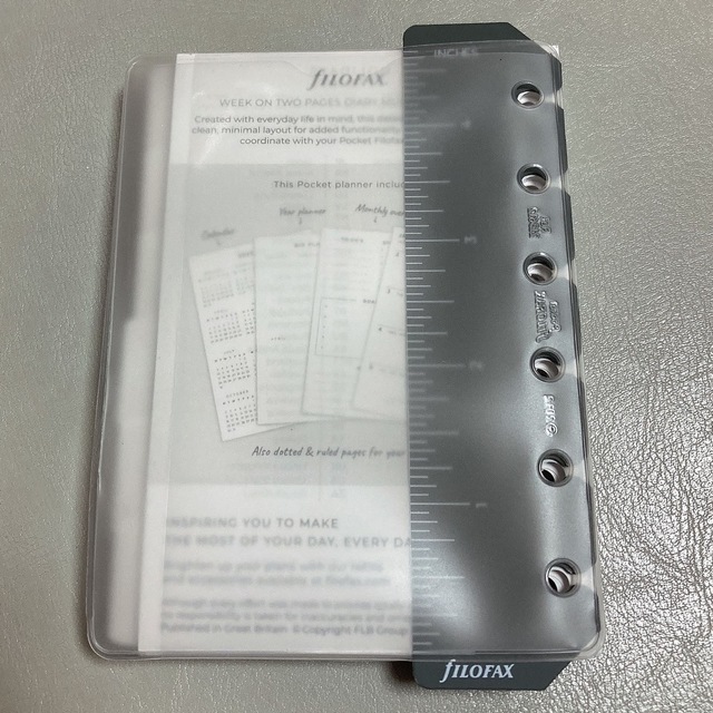 Filofax(ファイロファックス)のfILOFAX ミニ6 リフィルのみ インテリア/住まい/日用品の文房具(ノート/メモ帳/ふせん)の商品写真