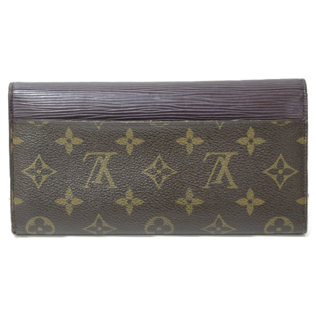 LOUIS VUITTON ポルトフォイユ・マリールーロン M60430 モノグラム エピ ケッチュ 紫系 レザー レディース ウィメンズ 人気 ブランド LV 長財布 三つ折り ボタン松前R56号店