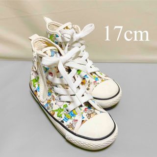 コンバース(CONVERSE)のconverse All STAR ハイカットキッズスニーカー 17cm(スニーカー)