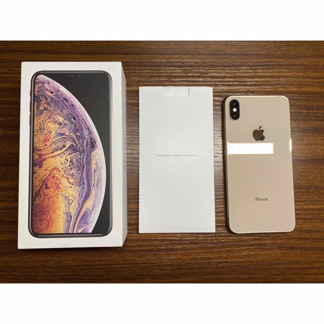 【今夜0時まで】iPhone Xs Max Gold 64 GB SIMフリー