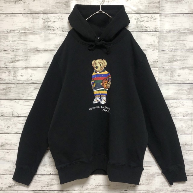 新品 XLポロベア ポロ ラルフローレン 黒 ブラック スウェット