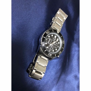 セイコー(SEIKO)の美品 SEIKO セイコー PROSPEX diver’s 200m  ソーラー(腕時計(アナログ))