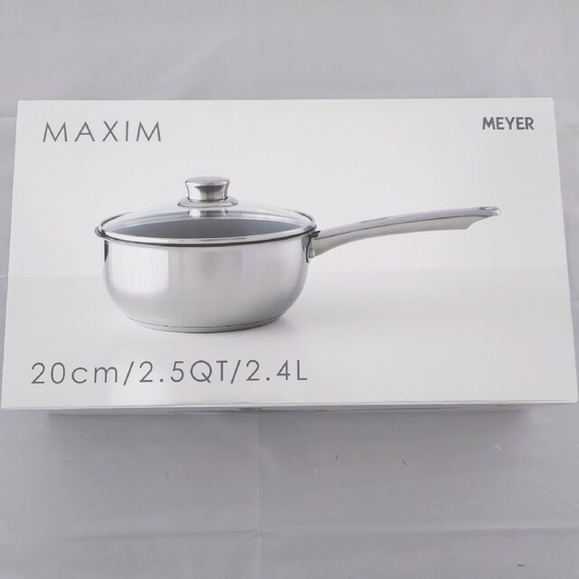 新品未使用★マイヤー 蓋付ディープパン 20CM