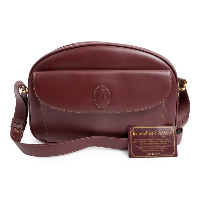 宅配 Cartier - カルティエ マストライン 2Way ショルダーバッグ 斜め