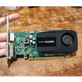 クアドロ(QUADRO)の【ジャンク扱い】NVIDIA Quadro K420(PCパーツ)