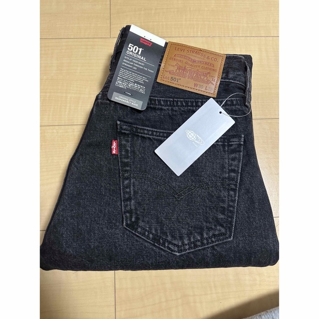 LEVI’S 501 BLACK DENIM BEAMS LIMITED w30