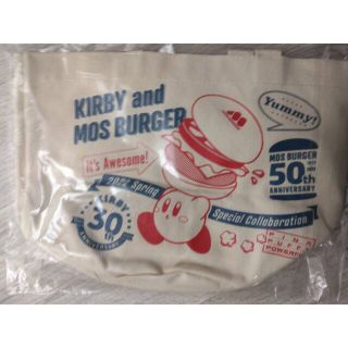 モスバーガー(モスバーガー)のモス　カービィ　コットンバッグ　MOS BURGER　星のカービィ　任天堂(キャラクターグッズ)