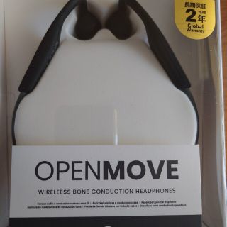 AFTERSHOKZ OPENMOVE SLATE GREY 骨伝導ワイヤレスヘ(ヘッドフォン/イヤフォン)