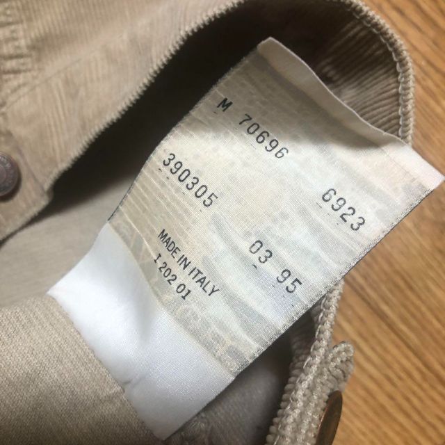 EURO LEVI'S - 90s イタリア製 Levi's コーデュロイ ジャケット 70696 EURO LEVI'S - 90s イタリア製 Levi's コーデュロイ ジャケット 70696
