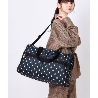 レスポートサック(LeSportsac)の新品 レスポートサック　ミッフィーアンドダーンブラック ボストンバッグ(ボストンバッグ)