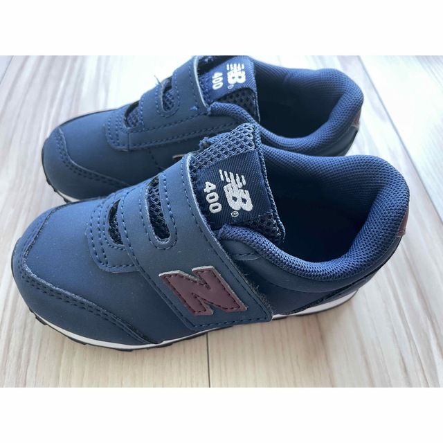 New Balance(ニューバランス)の【美品】ニューバランス　キッズ　スニーカー　ネイビー　14.5cm IV400 キッズ/ベビー/マタニティのベビー靴/シューズ(~14cm)(スニーカー)の商品写真