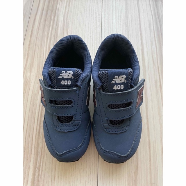 New Balance(ニューバランス)の【美品】ニューバランス　キッズ　スニーカー　ネイビー　14.5cm IV400 キッズ/ベビー/マタニティのベビー靴/シューズ(~14cm)(スニーカー)の商品写真