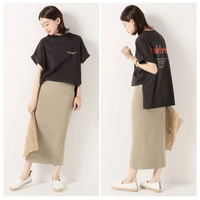 Plage プラージュ CO/NY Tight スカート3 ロングタイトスカート tma.gov.gh