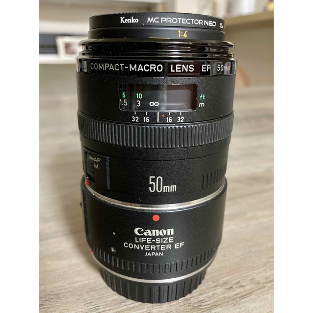 Canon EF50mmF2.5 コンパクトマクロ ライフサイズコンバーターEF