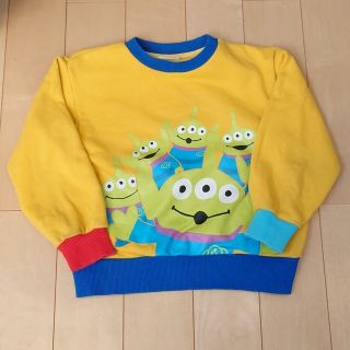 ディズニー(Disney)の専用☆ベルメゾン　ディズニー　ピクサー　エイリアン　トレーナー　110(Tシャツ/カットソー)