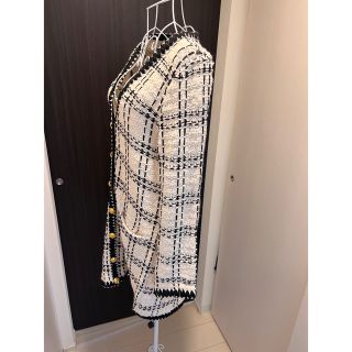 Tory Burch - トリーバーチ チェック柄ジャケットコートの通販 by シロ