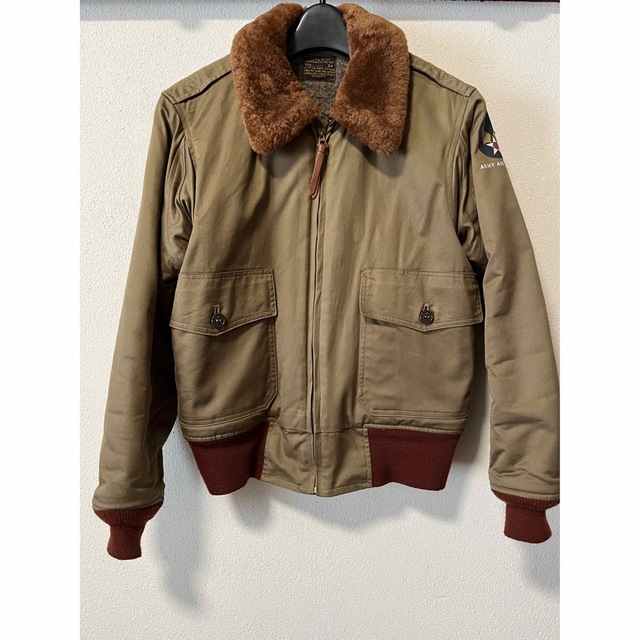 バズリクソンズ B-10 赤リブ 34 BUZZ RICKSON’S | フリマアプリ ラクマ