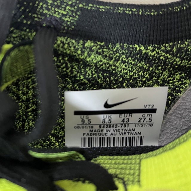 NIKE(ナイキ)の［ゲンさん専用］ナイキ ヴェイパーマックス 27.5 スポーツ/アウトドアのランニング(シューズ)の商品写真