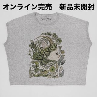 グッチ(Gucci)のヒグチユウコ　スリーブレスワイドTシャツ　HORNS こはる(Tシャツ(半袖/袖なし))