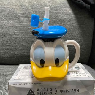 Disney - ドナルドマグカップ　ビッグフェイス　プラスチック