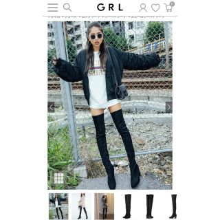 グレイル(GRL)のGRL ロングブーツ(ブーツ)