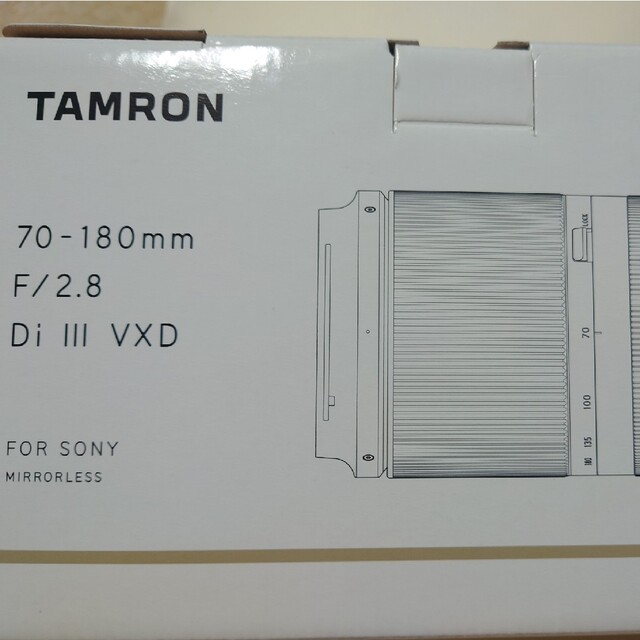 TAMRON ズームレンズ 70-180F2.8 DI III VXD(A056 スマホ/家電/カメラのカメラ(その他)の商品写真