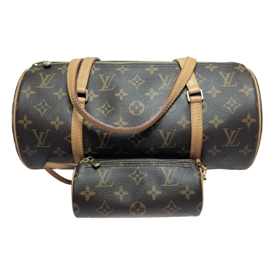 保障できる】 LOUIS VUITTON ◎◎LOUIS VUITTON ルイヴィトン モノグラム パピヨン30 M51385 ハンドバッグ  ポーチ 筒型 ハンドバッグ