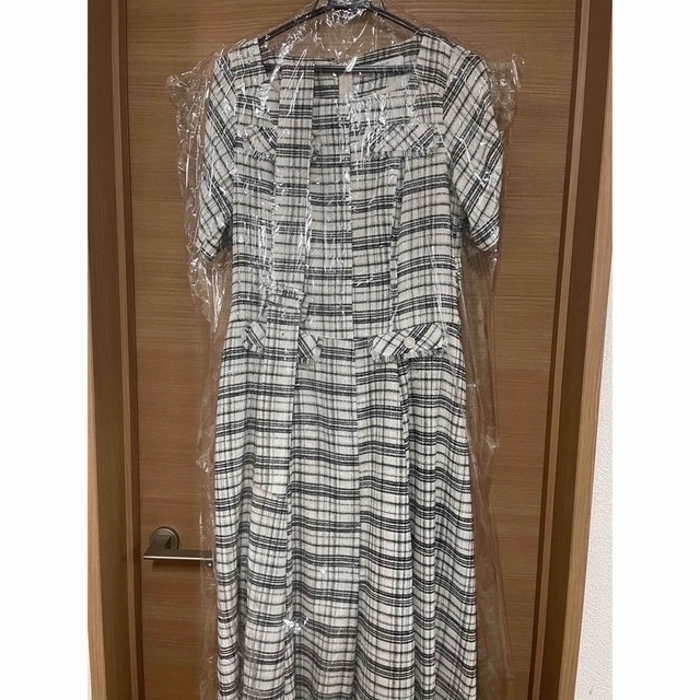 Her lip to - her lip to Classic Tweed Dress ツイード Her lip to - her lip to Classic Tweed Dress ツイード