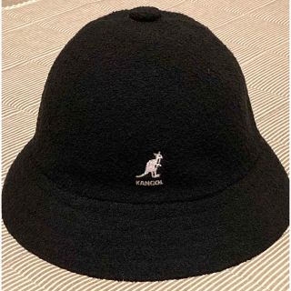 カンゴール(KANGOL)のKANGOL カンゴール★バケットハット　ブラック　Mサイズ(ハット)