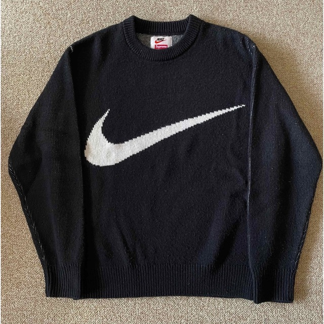 nike supreme crewneck black 国内正規品