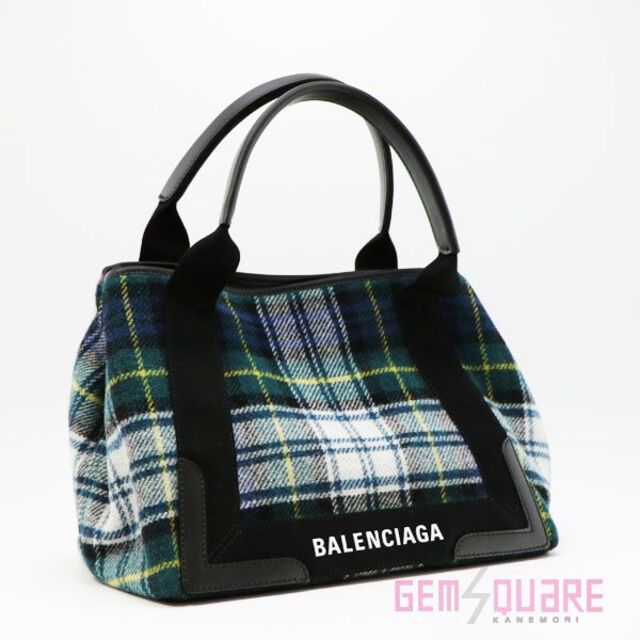 BALENCIAGA - バレンシアガ ネイビーカバ Sサイズ バッグ 未使用品 339933