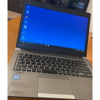 トウシバ(東芝)のDynabook R63/A i5 ノートパソコン(ノートPC)