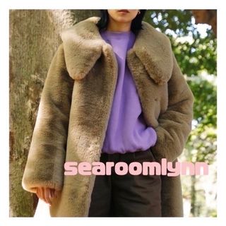 シールームリン(SeaRoomlynn)の↓値下げ↓シールームリン 暖か エコファーコートsearoomlynn(毛皮/ファーコート)