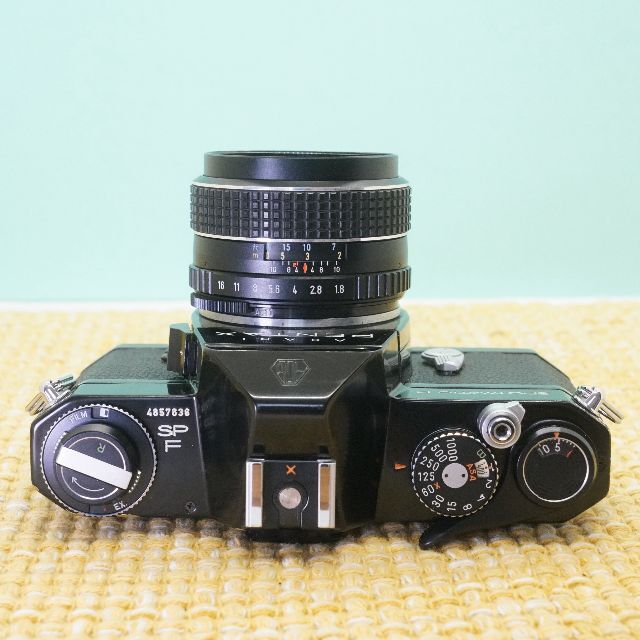 完動品◎ペンタックスSPF × 55mm f1.8 フィルムカメラ #636 | www