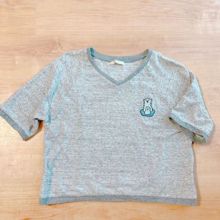 ディディジジ(didizizi)のアップリケつきトップス(Tシャツ/カットソー(半袖/袖なし))