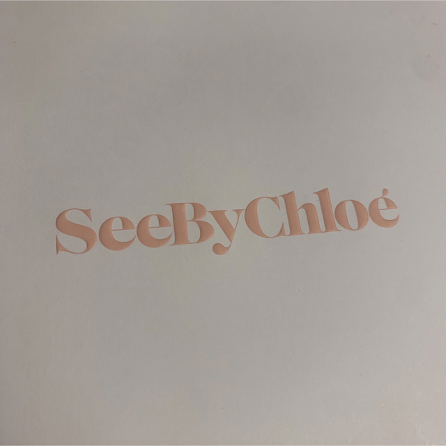 SEE BY CHLOE(シーバイクロエ)のSeeByChloe シーバイクロエ　ショップ袋 ショッパー　プレゼント レディースのバッグ(ショップ袋)の商品写真