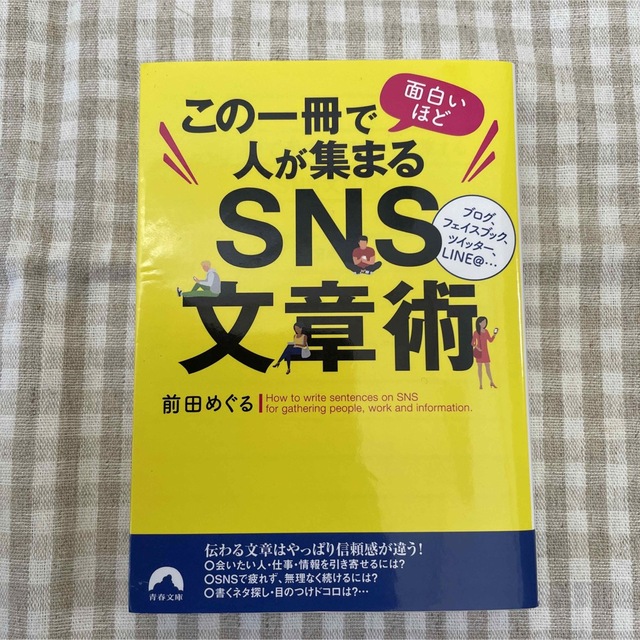 この一冊で面白いほど人が集まるＳＮＳ文章術 エンタメ/ホビーの本(ビジネス/経済)の商品写真