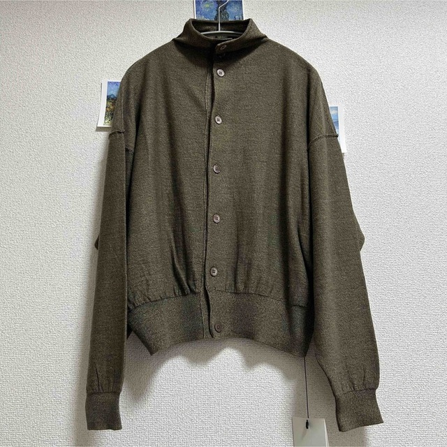 ルメール lemaire 21AW ハイネックカーディガントップス