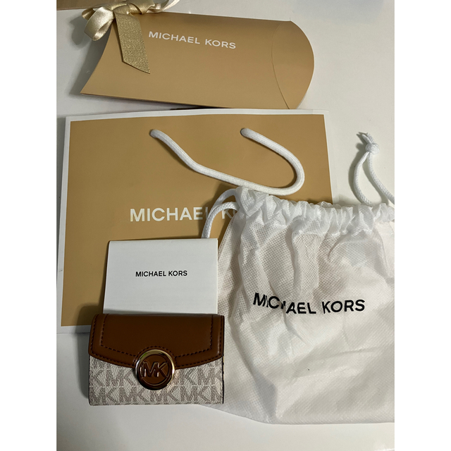 Michael Kors(マイケルコース)のマイケルコース　キーケース　新品未使用 レディースのファッション小物(キーケース)の商品写真