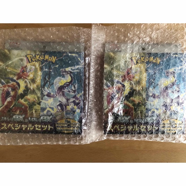 ポケモン(ポケモン)のポケモンカード　スカーレットexバイオレットex スペシャルセット2個 エンタメ/ホビーのトレーディングカード(Box/デッキ/パック)の商品写真