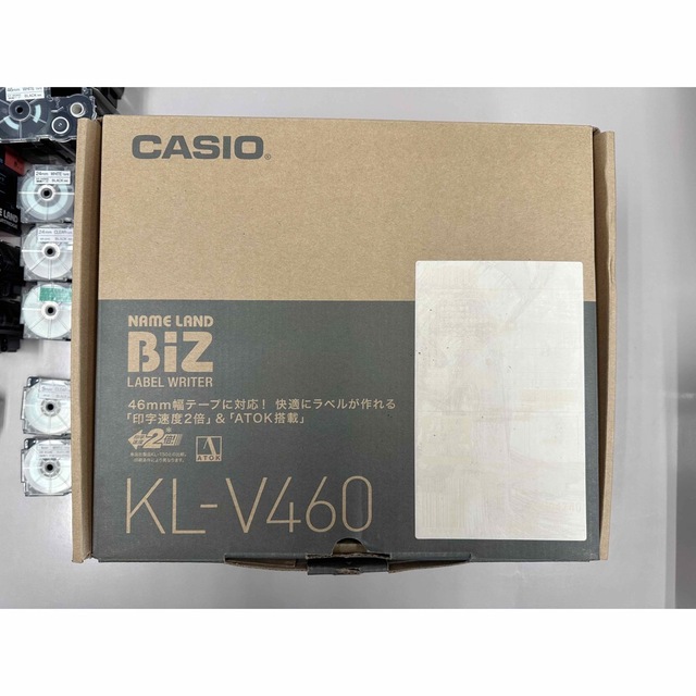 ネームランド　NAMELAND BiZ KL-V460 と　テープ一式