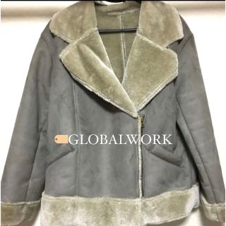 GLOBAL WORK - GLOBALWORK ショートムートンコート