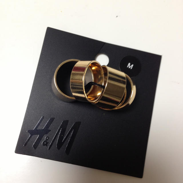 H&M(エイチアンドエム)のH&M 5連リング レディースのアクセサリー(リング(指輪))の商品写真