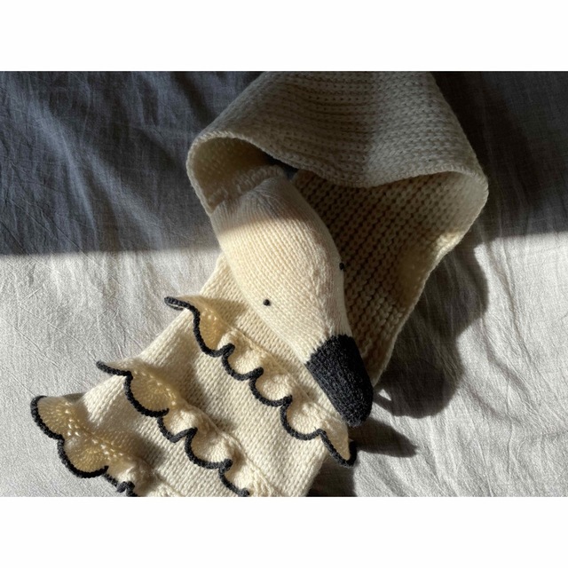 cikolata 白鳥ティペット レディースのファッション小物(マフラー/ショール)の商品写真