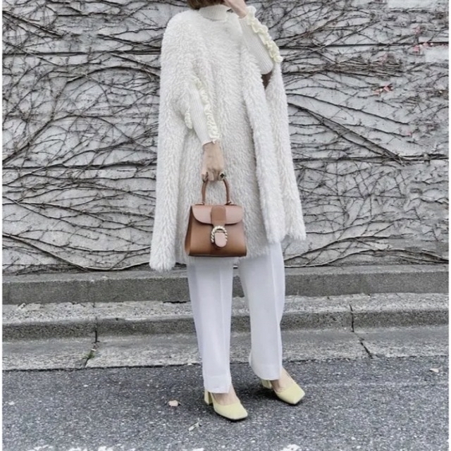 cygne シーニュ カシミア混ロングカーディガン Raymonde ホワイト
