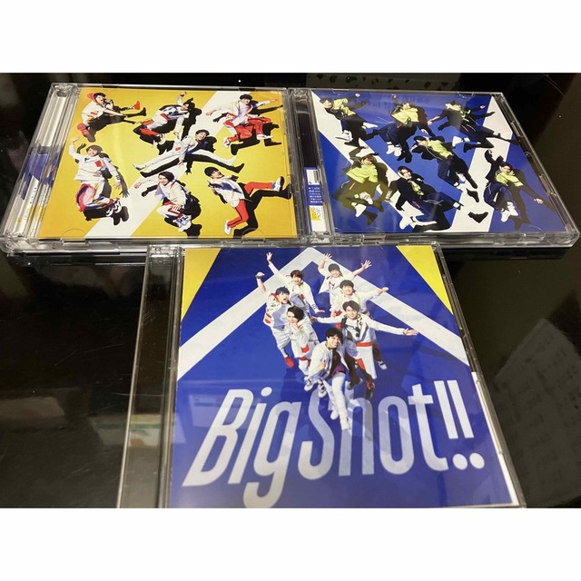 ジャニーズWEST(ジャニーズウエスト)のジャニーズWEST｢Big Shot!!｣三形態セット エンタメ/ホビーのタレントグッズ(アイドルグッズ)の商品写真