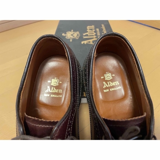 Alden 975 オールデン ロングウイングチープ 7.5d バーガンディ | www
