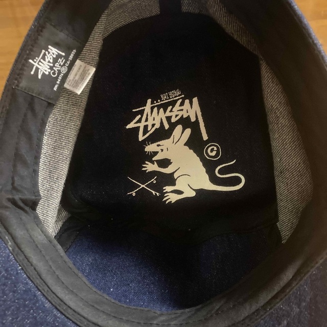 STUSSY(ステューシー)のSTUSSYキャップデニム地 メンズの帽子(キャップ)の商品写真