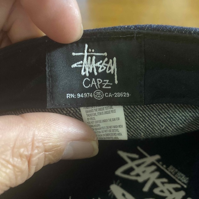 STUSSY(ステューシー)のSTUSSYキャップデニム地 メンズの帽子(キャップ)の商品写真